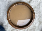 Round Teakwood Frame